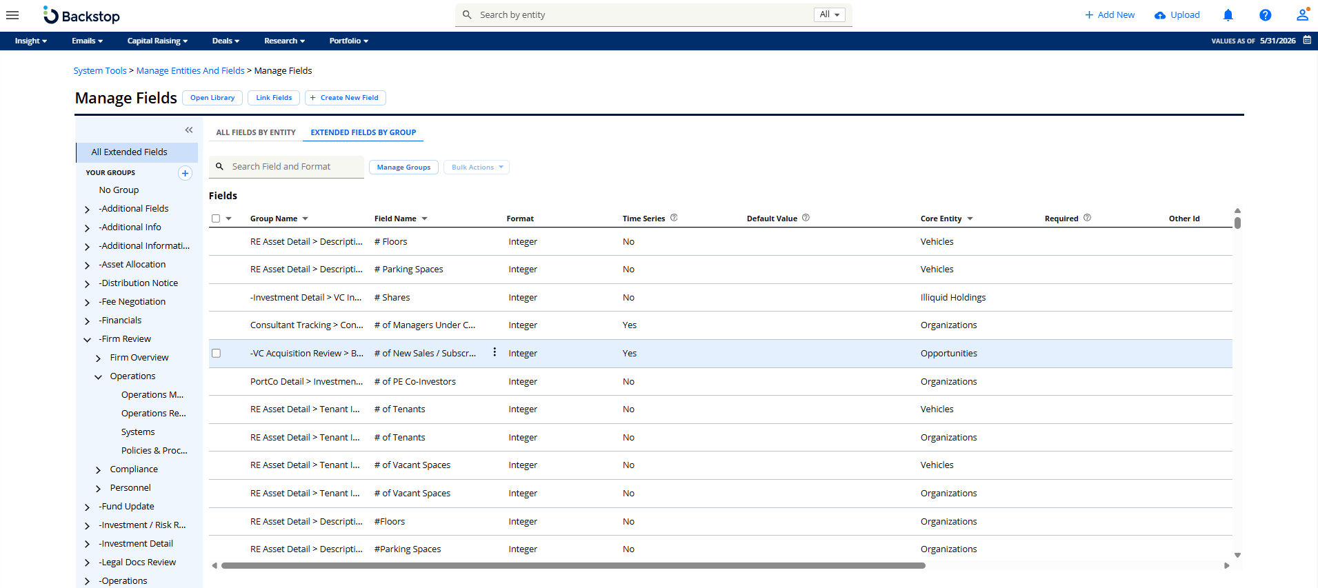 Manage fields centrally and view key data directly where it’s used with Field Manager and enhanced Entity Views